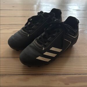 Adidas Kids Black Soccer Shoes